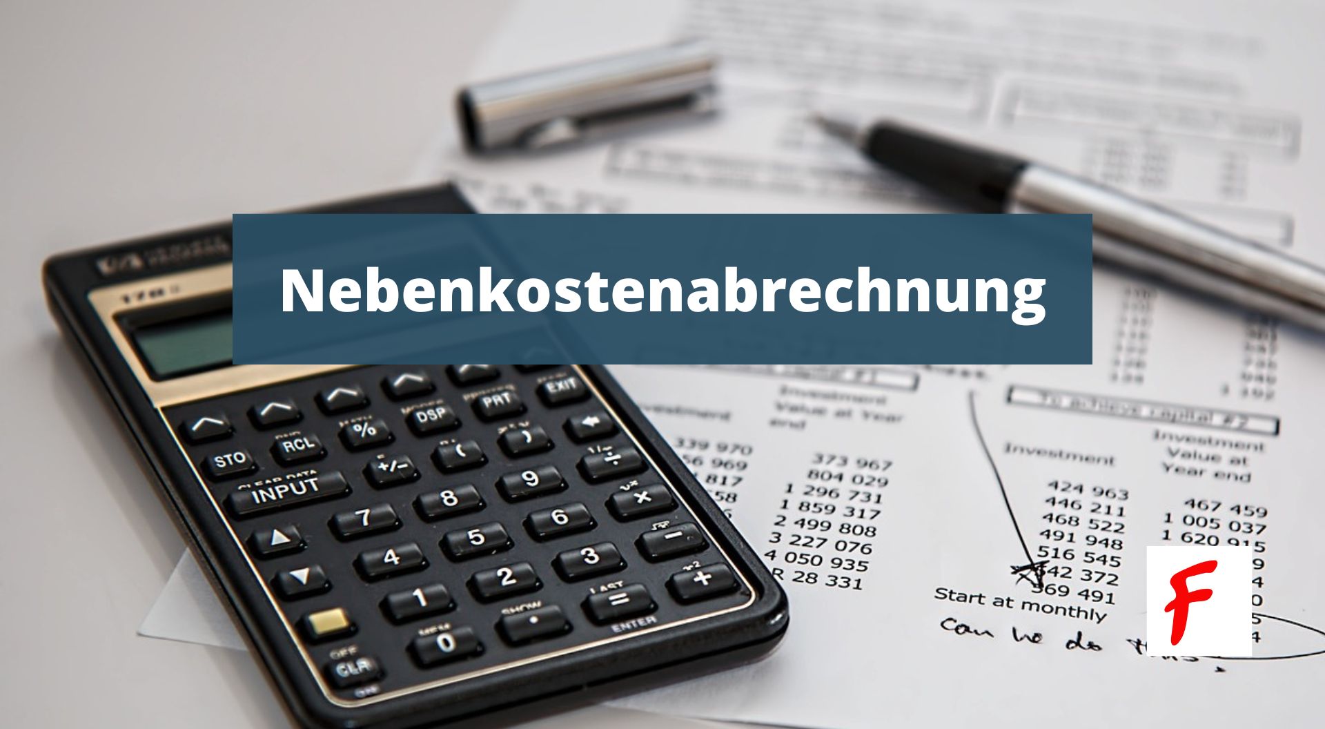 Nebenkostenabrechnung - что нужно знать о переасчете коммунальных услуг в Германии